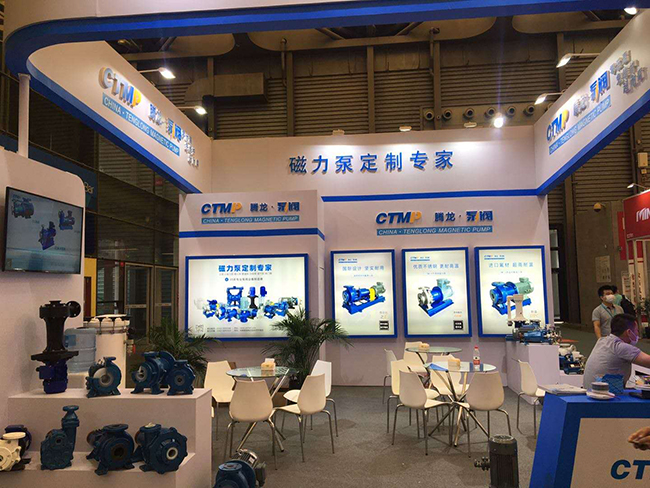 腾龙泵阀参加第十二届上海国际化工技术装备展